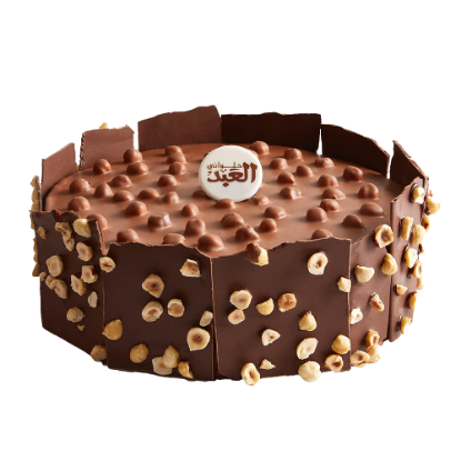 تورتة جينواز بالشوكولاتة