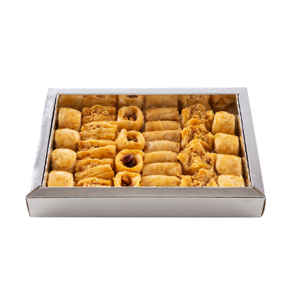 علبة مشكلة بقلاوة