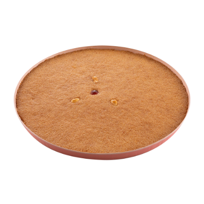 طبق فورمة بسبوسة سادة صغير 