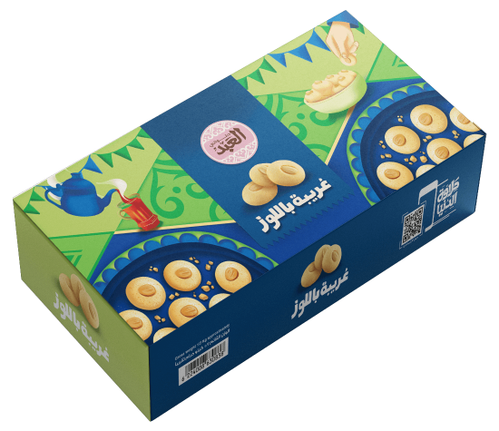 غريبة باللوز 36 قطعة	