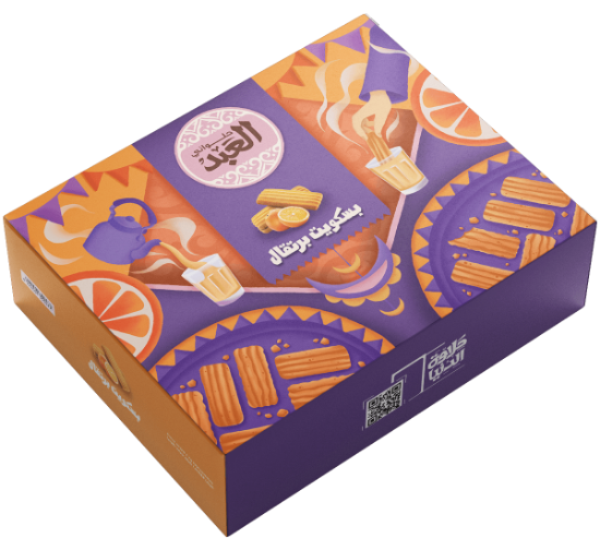 بسكويت برتقال 72 قطعة	