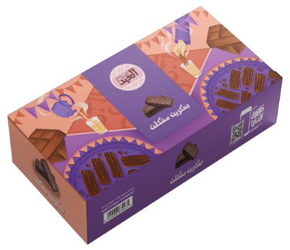 علبة بسكويت مشكلت 24 قطعة