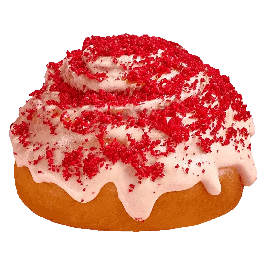 Red Velvet Cinnamon Roll - سينامون رول ريد فيلفيت