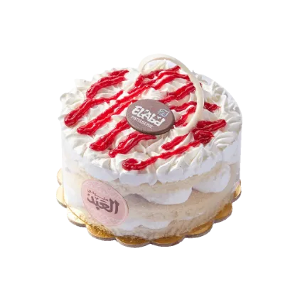 White Raspberry Cake 16 - تورتة ابيض راسبيرى 16