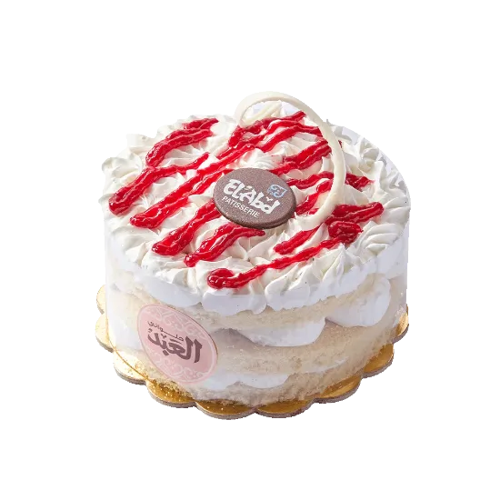 White Raspberry Cake 16 - تورتة ابيض راسبيرى 16