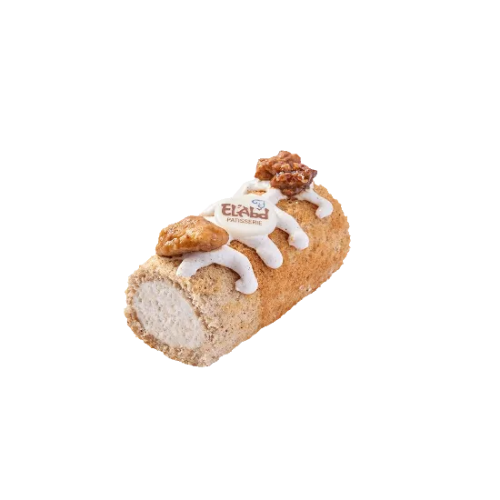 Cinnamon With Walnuts Swiss Roll - سويس رول قرفة عين جمل