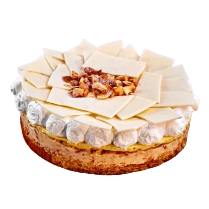 Almond White chocolate torte 20 - تورته وايت شوكليت لوز 20