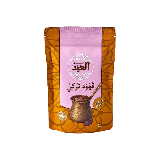 El Abd Light Roasted Blended Turkish Coffee 100 gm - بن العبد محوج فاتح 100 جرام