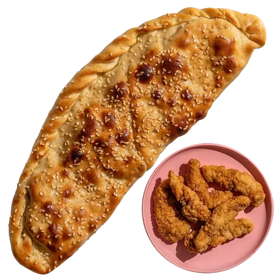 Chicken Strips Manaqesh - منقوشة فراخ استربس