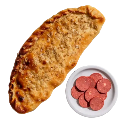 Pepperoni & Kiri Manaqesh - منقوشة بيبروني كيري