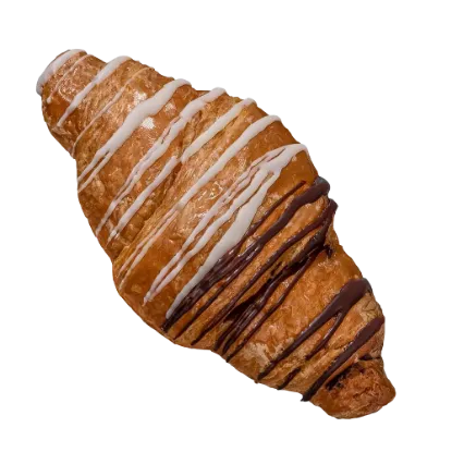 Chocolate & Cream Twist Croissant - كرواسون شوكولاتة وكريمة تويست