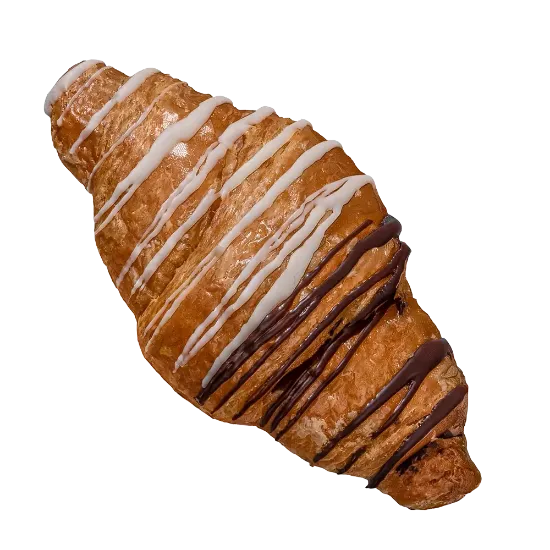 Chocolate & Cream Twist Croissant - كرواسون شوكولاتة وكريمة تويست